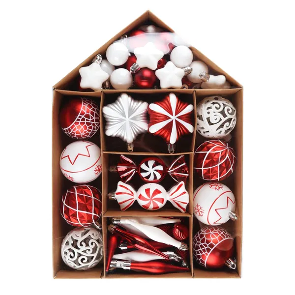 Ziemassvētku bumbiņas 73gab CH25