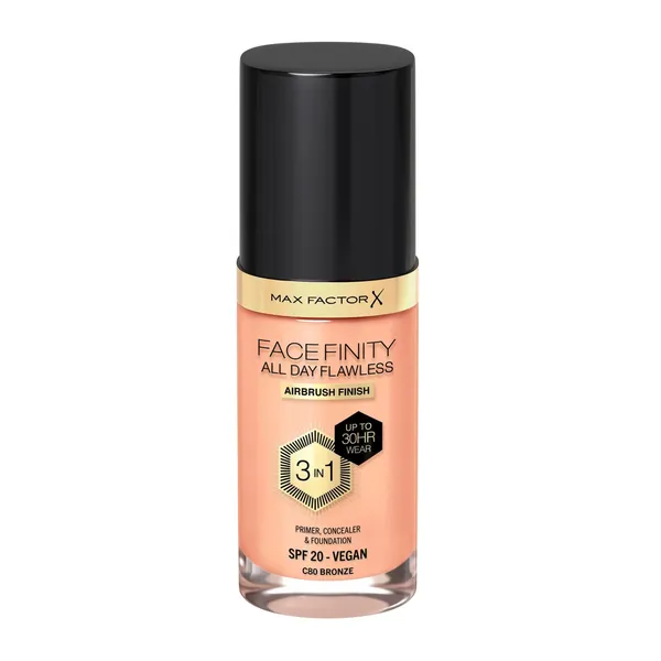 Jumestuskreem Facefinity All Day Flawless 3in1 C80 Bronze 30ml