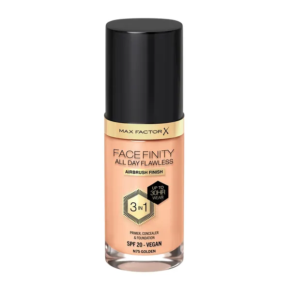 Jumestuskreem Facefinity All Day Flawless 3in1 N75 Golden 30ml