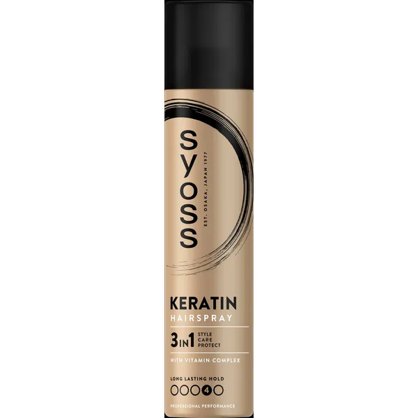 Juukselakk SYOSS KERATIN CARE 300ml