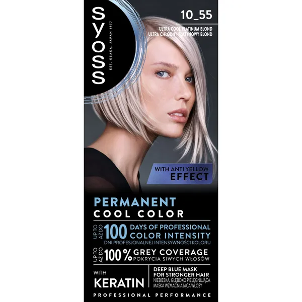 Püsivärv 10-13 Arktiline Blond, SYOSS, 1 tk