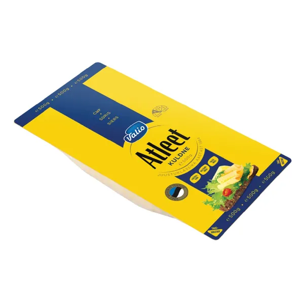 Juust Atleet Kuldne viilutatud Valio 500g