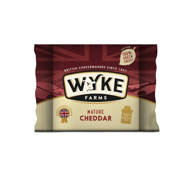 Cietais siers Wyke Farms Cheddar 200g