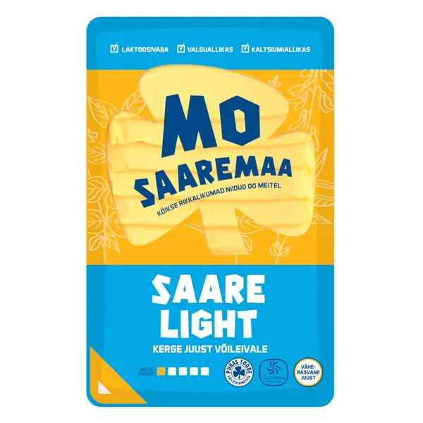 Juust Saare kerge viilutatud Saaremaa 15% 150g