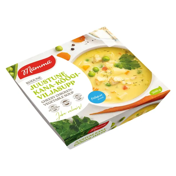 Juustune kana-köögiviljasupp MAMMA, 300g