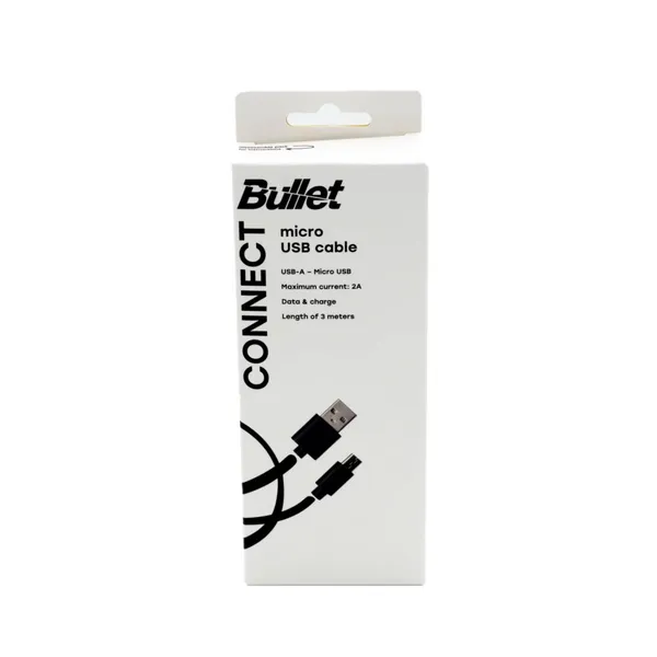 Juhe Bullet Micro USB - USB 3m AW26