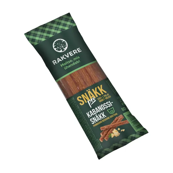 Kabanossisnäkk Parmigiano Reggiano juustuga Rakvere 80g
