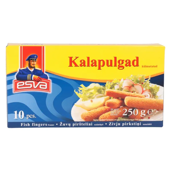 Zivju pirkstiņi Esva saldēti 250g