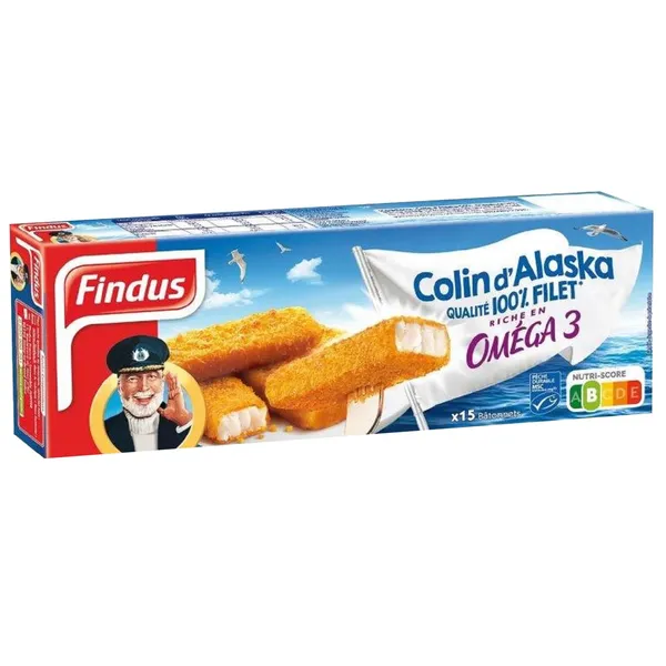 Zivju pirkstiņi Findus saldēti 420g