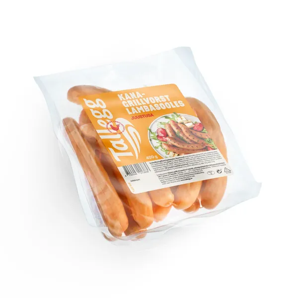 Kanagrillvorst juustuga lambasooles Tallegg 400g