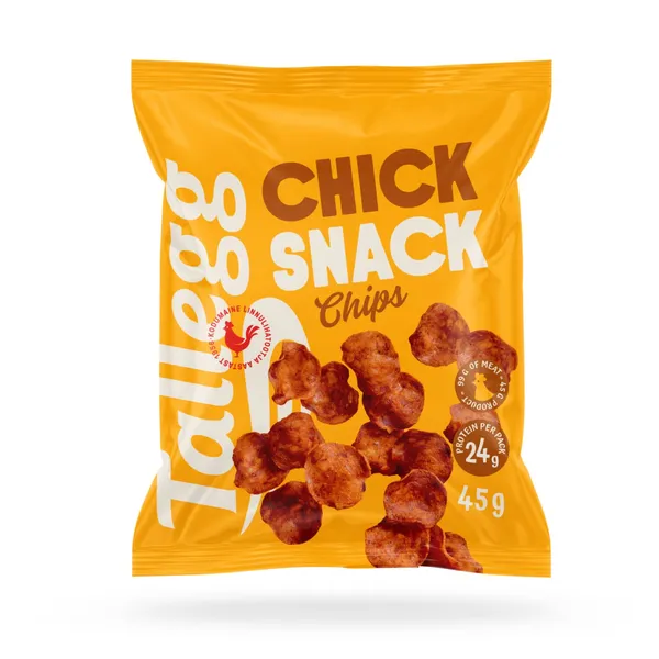 Kanasnäkk Chick Snack Chips Tallegg 45g