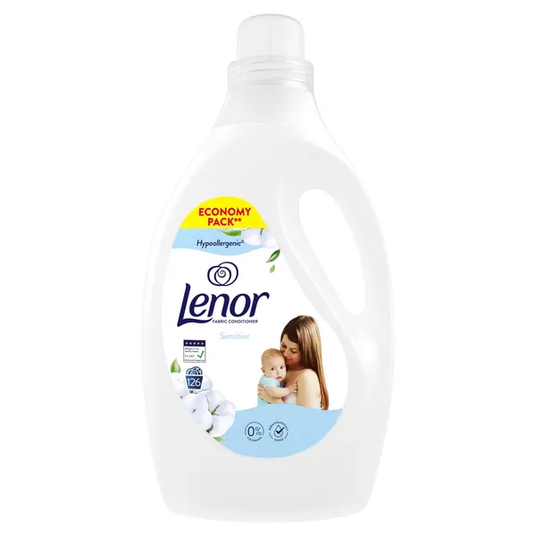 Kangapehmendaja LENOR Sensitive, 126 skalb., 2650ml
