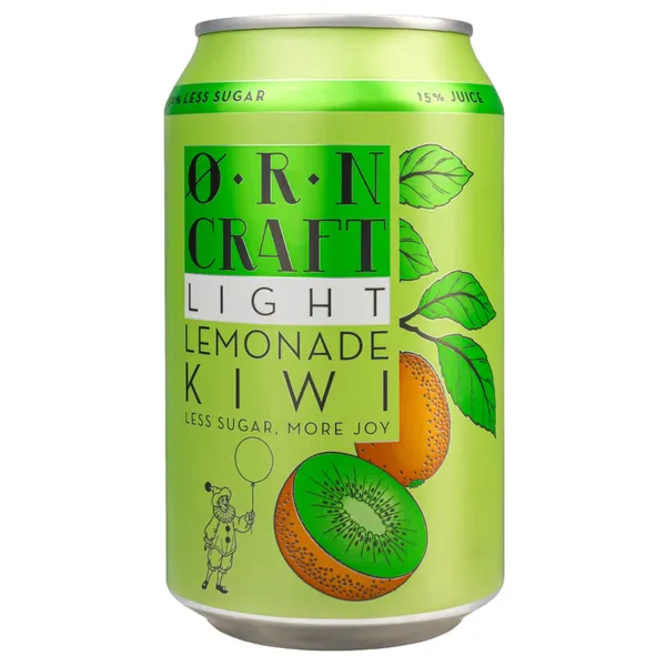 Karastusjook Orn Craft Lemonade Light Kiivi 0,33l
