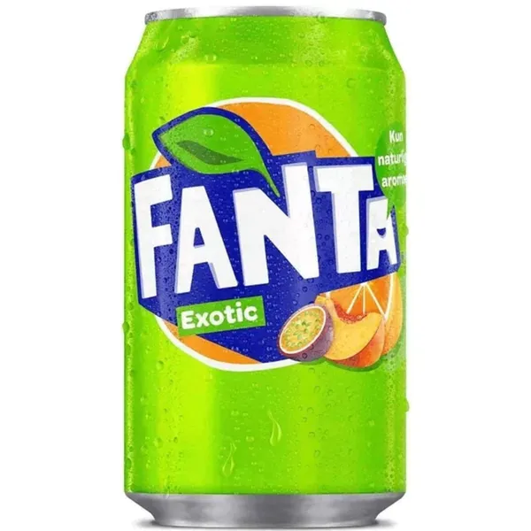 Karastusjook troopiliste puuviljade maitseline Exotic Fanta 0,33l