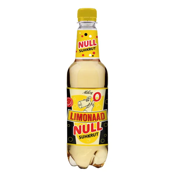 Karboniseeritud karastusjook Limonaad Null magusainetega 0,5l