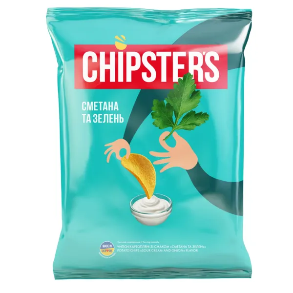Kartulikrõpsud hapukoore-ürdi maitselised Flint Chipsters 60g