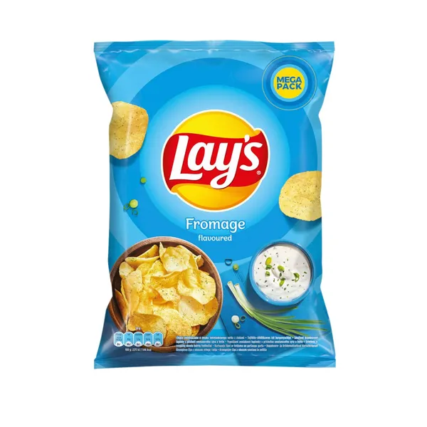 Kart. čipsi Lay's ar krēj., garšaugu g. 200g