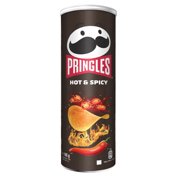 Kartulikrõpsud Terav ja vürtsikas, PRINGLES, 165 g