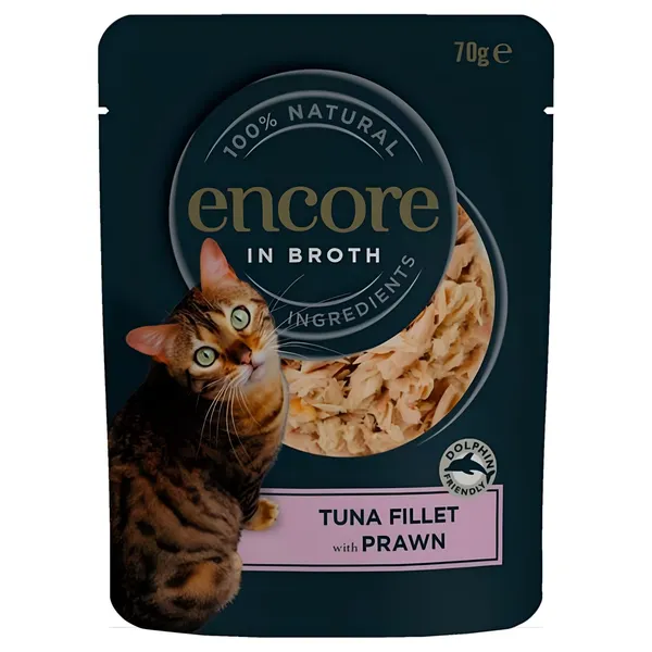Encore einekotike kassidele tuunikala ja krevettidega 70g