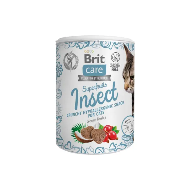 Kassimaius Brit Care Cat Superfruits Insect 100g