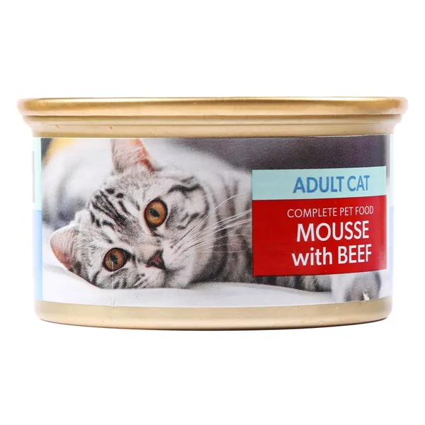 Kassisööt Mousse veiselihaga Nutribalance 85g