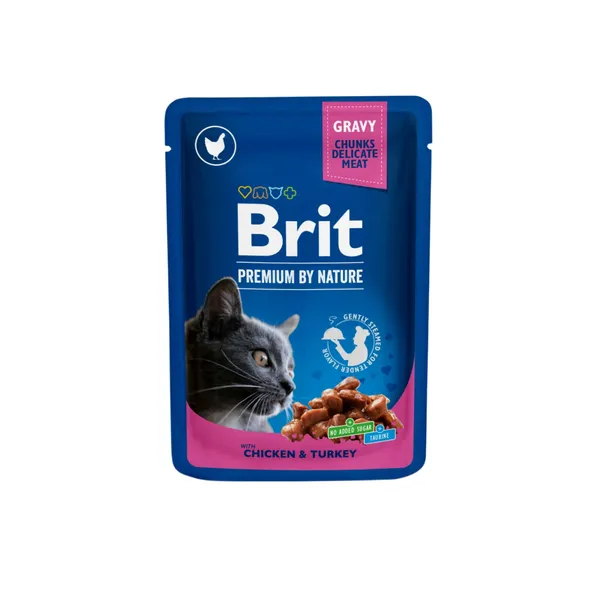 Kassitoit Brit Premium Chicken & Turkey 100g