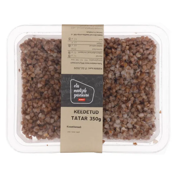 Keedetud tatar 350g