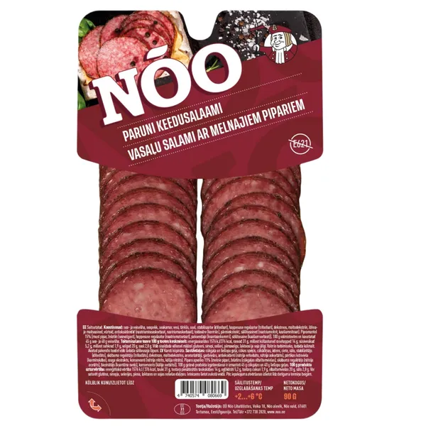 Keedusalaami Paruni NÕO, 90g viil