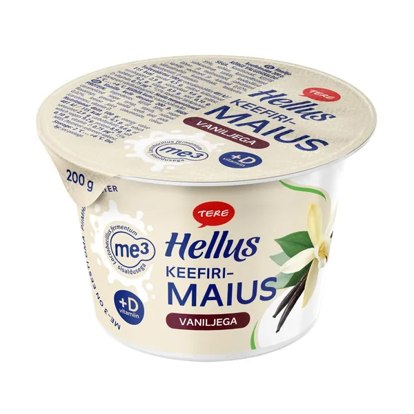 Keefirimaius vaniljega Hellus 200g