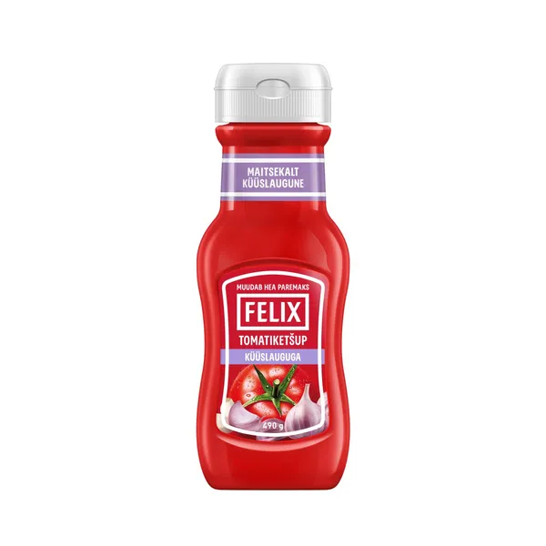 Ketšup küüslauguga Felix 490g