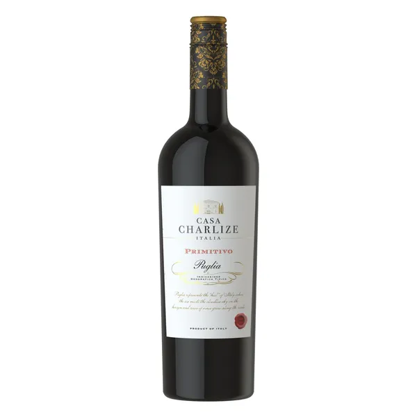 Kaitstud geograafilise tähisega vein Casa Charlize Primitivo Puglia 0,75l