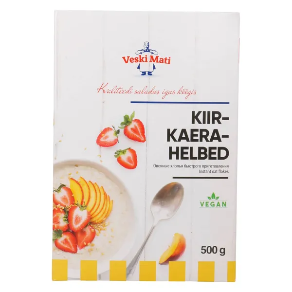 Kiirkaerahelbed Veski Mati 500g