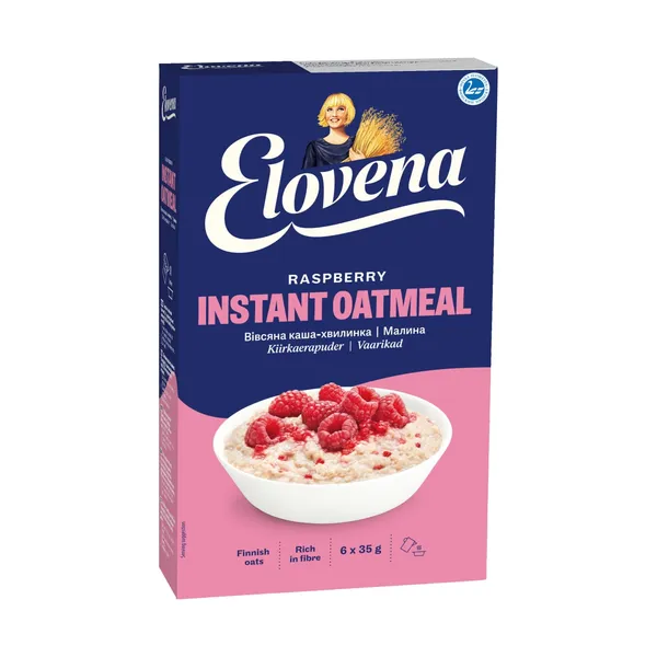 Kiirkaerapuder vaarikatega, ELOVENA, 6x35 g