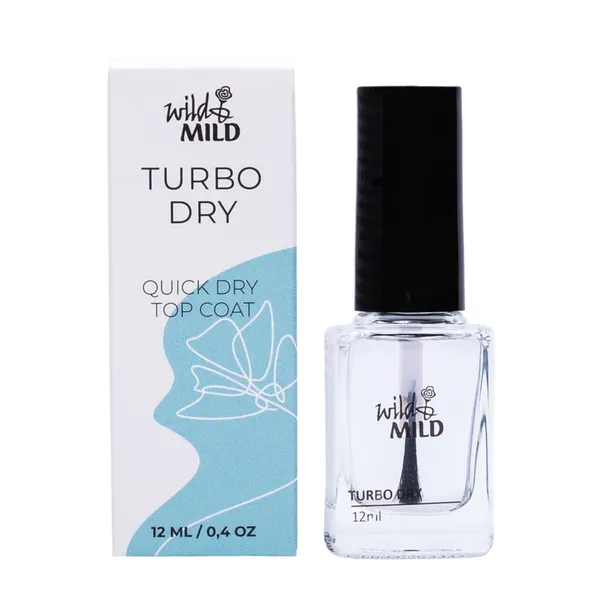 Kiirkuivataja-pealislakk Wild&Mild Turbo dry 12ml
