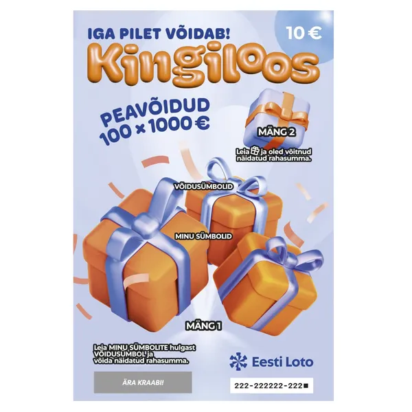 Kiirloterii Kingiloos 12