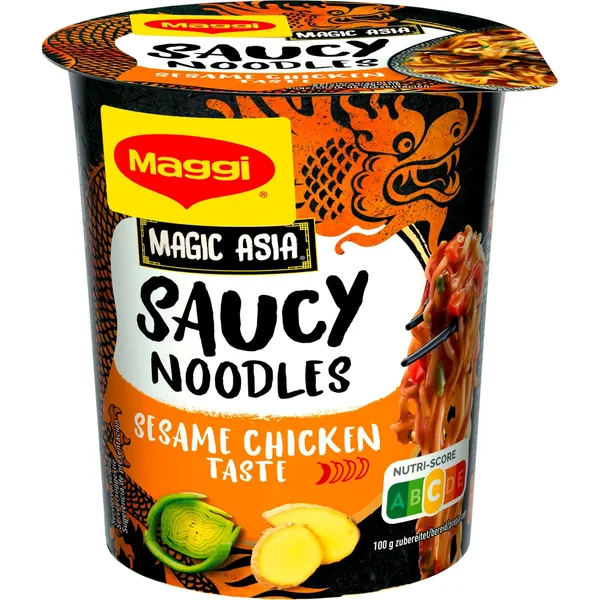 Kiirnuudlid kana- ja seesamimaitselised Maggi 75g