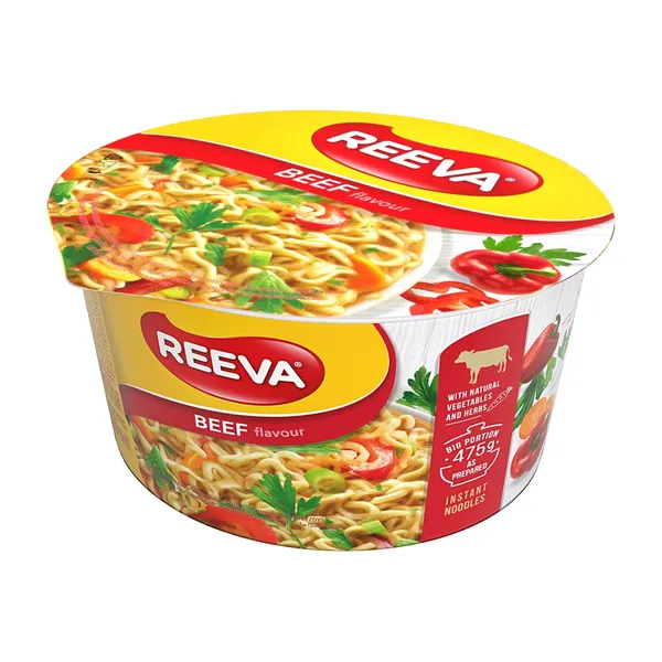 Kiirnuudlid veiselihamaitselised, REEVA, 85 g