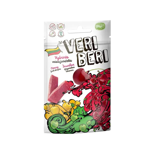 Ķiršu standziņas VERI BERI 50g