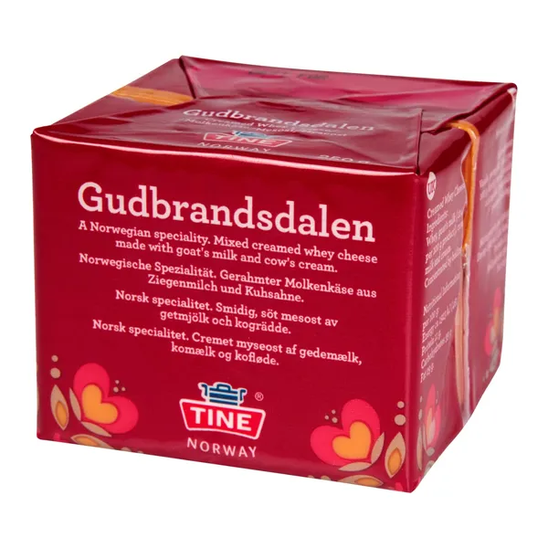 Kitse- ja lehmapiimajuust Gudbrandsdalen 35% Tine 250g