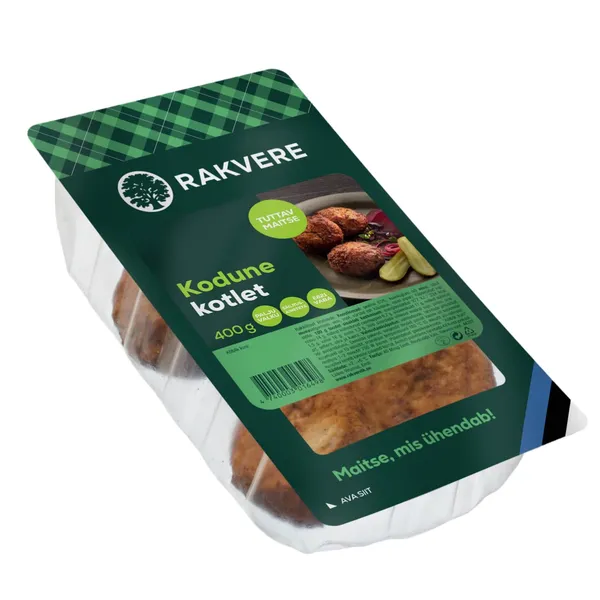Kodused kotletid, RAKVERE LK, 400 g