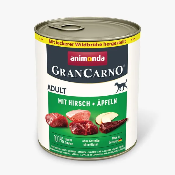 Koerakonservid hirvelihaga Animonda GranCarno 800g