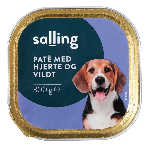 Koerasööt südame ja ulukilihaga pasteet Salling 300g