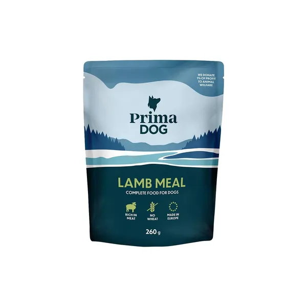 Koeratoit lambalihaga PrimaDog 260g