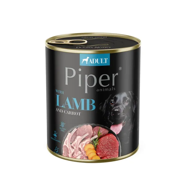 Koeratoit täisväärtuslik lambaliha ja porgandiga Piper 800g