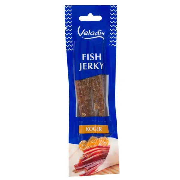 Kogre snäkk kuivatatud Veladis 40g