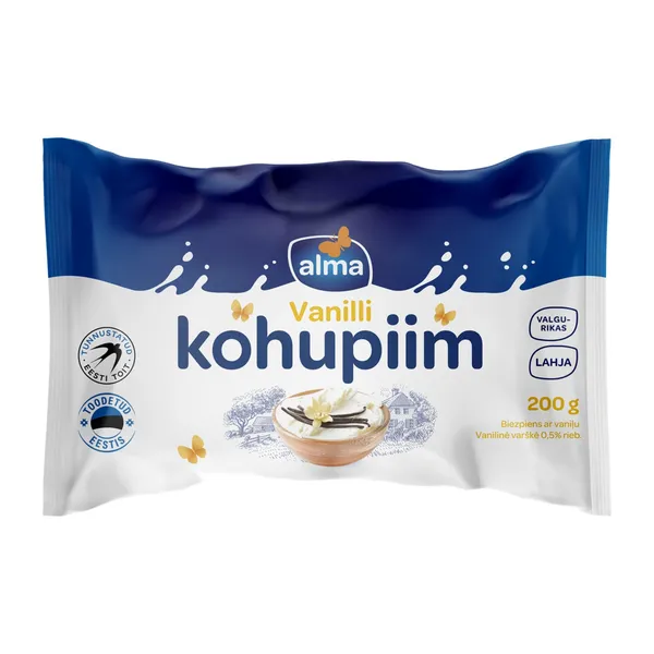 Kohupiim vanilli, ALMA, 200 g