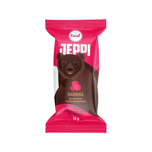 Biezp. sier. Jeppi vaniļas ar aveņu pild. 38g