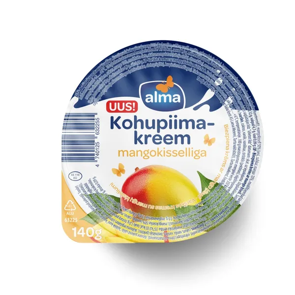 Kohupiimakreem mangokisselliga Alma 140g