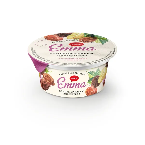 Kohupiimakreem TERE Emma maasika, 150g