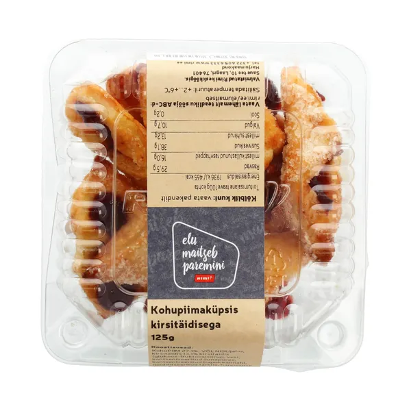 Kohupiimaküpsis kirsitäidisega 125g